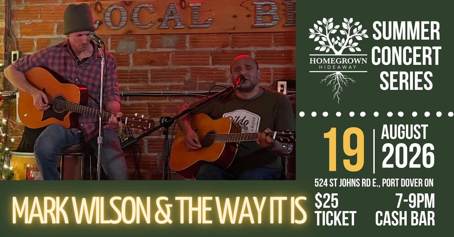 Mark Wilson & The Way It Is